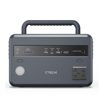 Type C Battery Power Pack Solar Portable Emergency Power Bank Rechargeable Generator Power Supply